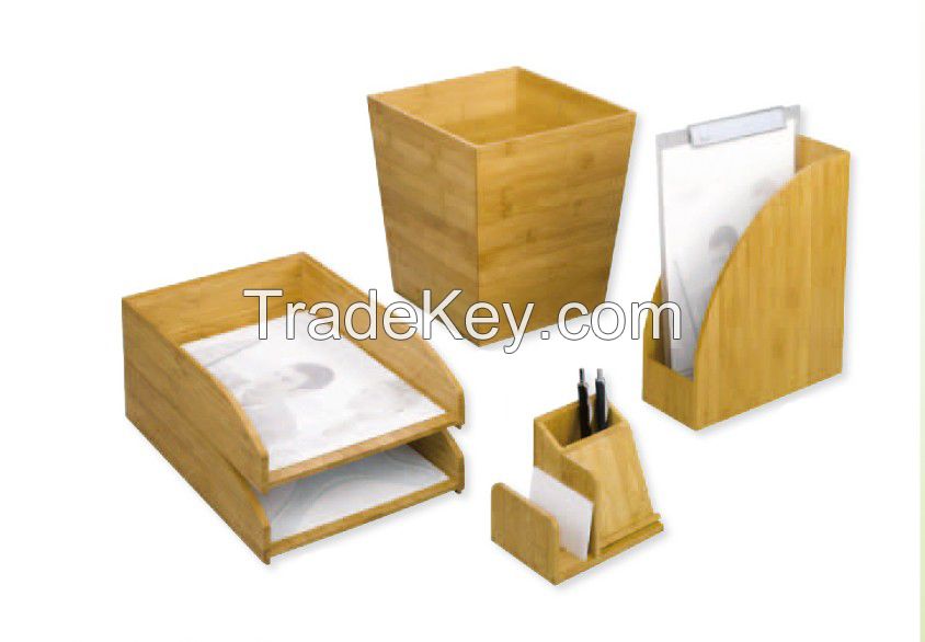 Bamboo Desk Organizer