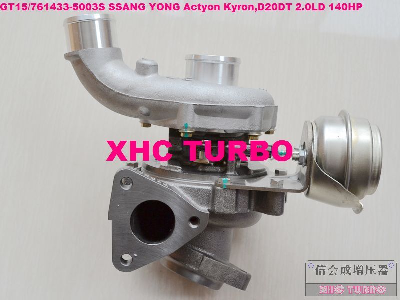 NEW GT15/761433-5003S A6640900880 Turbo Turbocharger for SSANG YONG Actyon Kyron, D20DT 2.0LD 140HP 06-