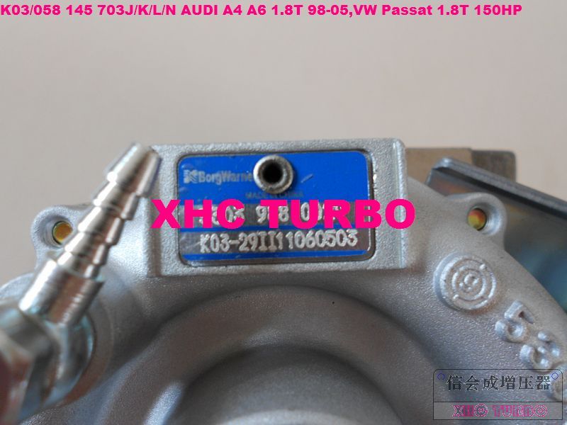 NEW K03/058145703J/K/N 53039700029 Turbo turbocharger for AUDI A4,A6,VW Passat 1.8T,BFB/AVJ/AEB/ANB/APU/AWT 1.8L 150HP