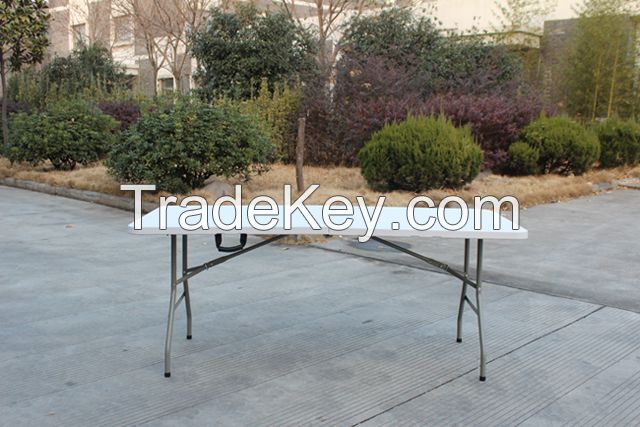 6ft Fold in Half Table / Blow Mold Table