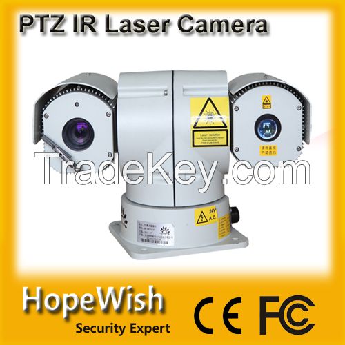 30x infrared PTZ laser CCTV camera