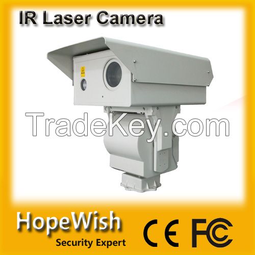 3km night vision IR ptz IP laser security camera