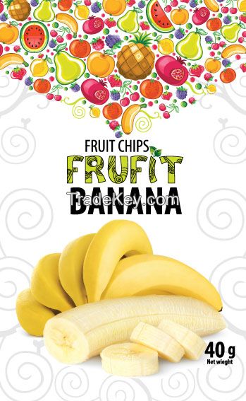   See larger image Fruit chips FruFit TM Banana 