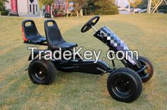 double seat  pedal go kart