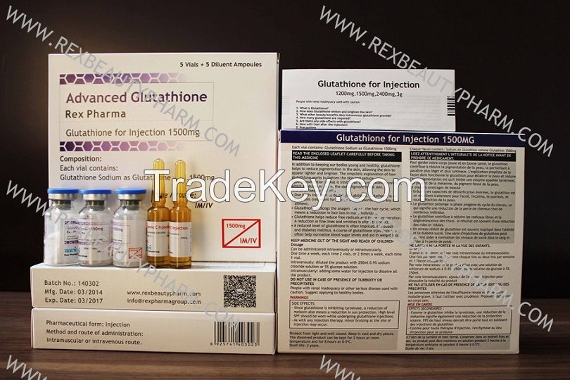 Glutathione for injection 1500mg
