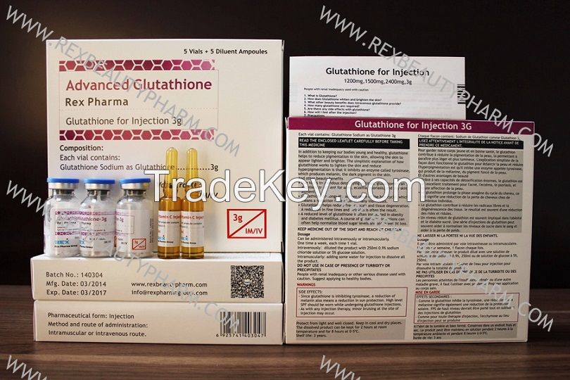 Glutathione for injection3000mg