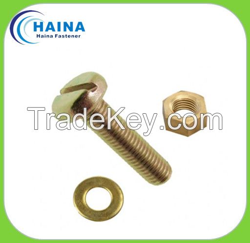 Stainless Steel Pan Head Screws/ Pan Head Philip Screw/Pan Head Cross Cap Screw/Pan Head Slotted Cap Screw