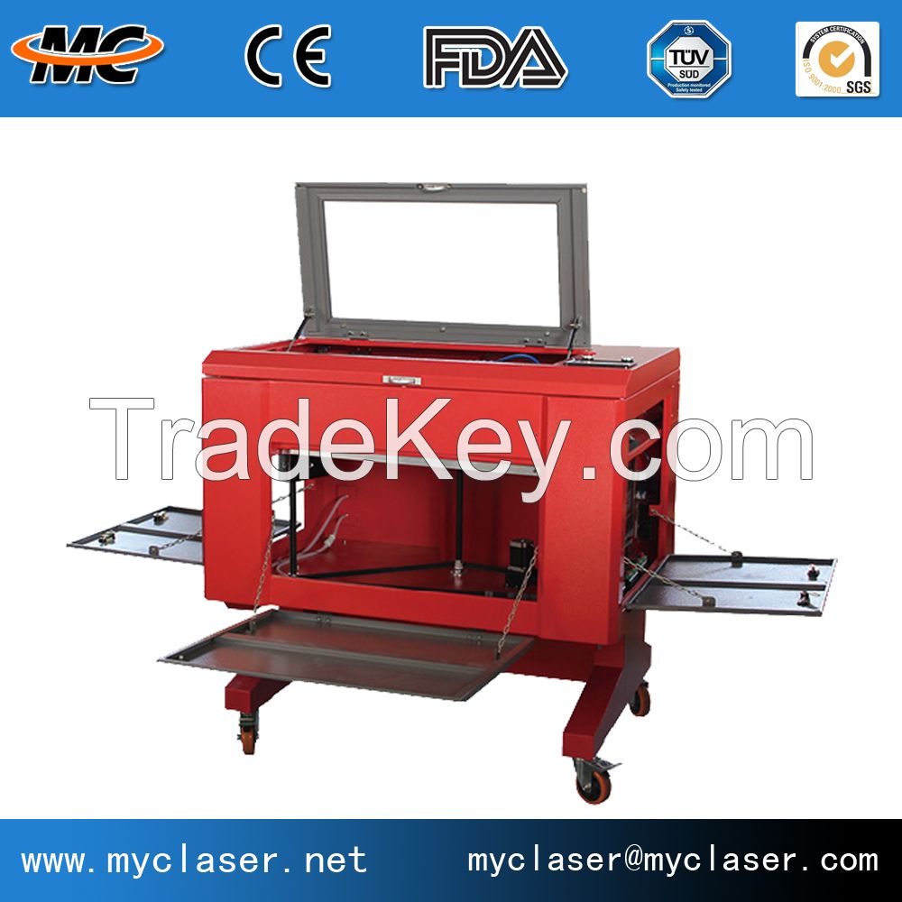 mini laser cutting machine price/small laser machine from China MC 6040