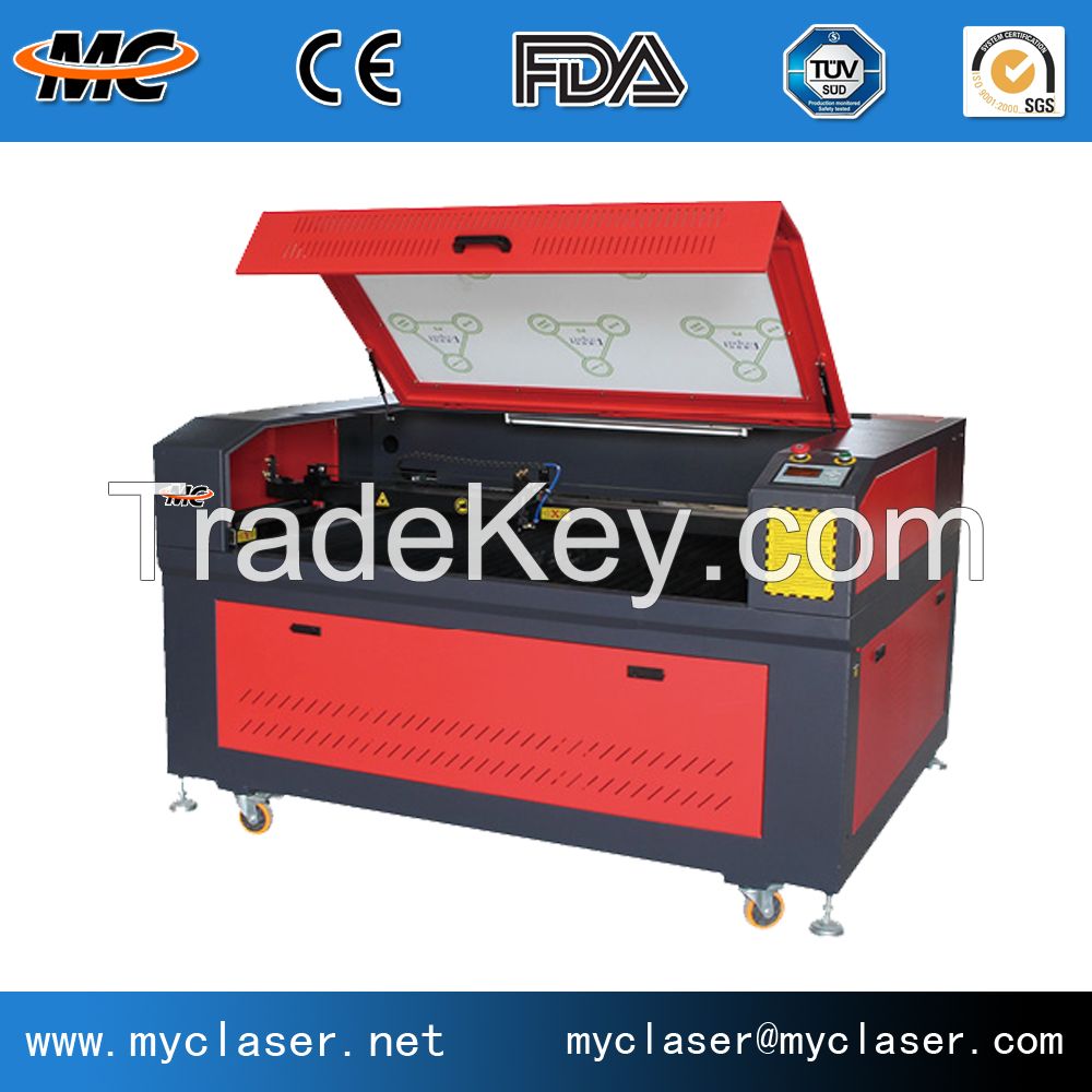 paper carboard plastic Acrylic wood mdf co2 laser cutting machine price MC 1390
