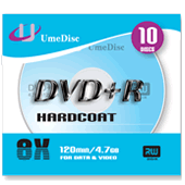 Hard Coat DVD-R DVD+R 8x