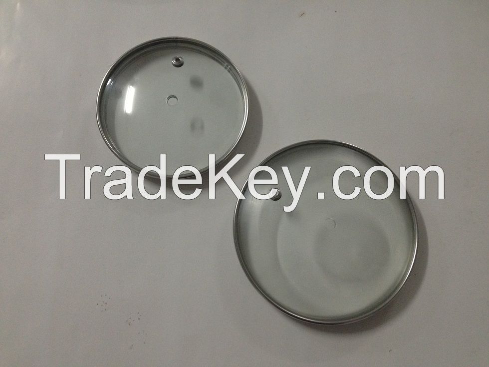 High quality tempered glass lid
