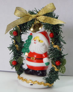 USB Santa Claus with Wreath