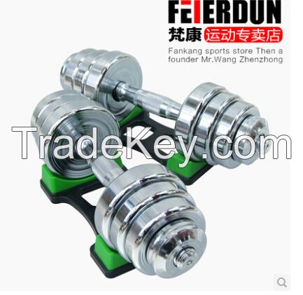 Hengda 10KG 20KG Chrome Steel Dumbbell Set