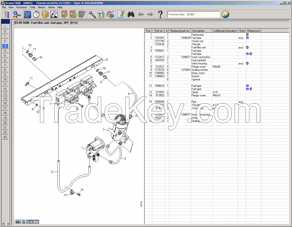 Scania Multi Spare Parts and Repair Catalog