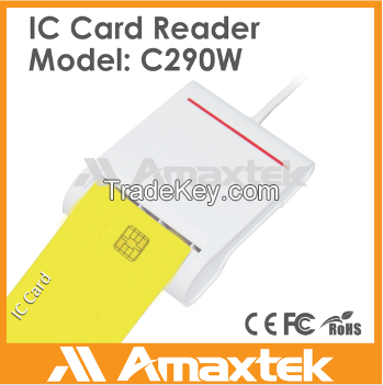 Factory directly supply high quality ISO 7816 EMV 2000 usb card reader ic/id/AMT smart card reader