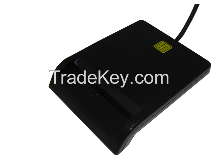 High quality usb magnetic card reader ISO 7816 smart card reader 