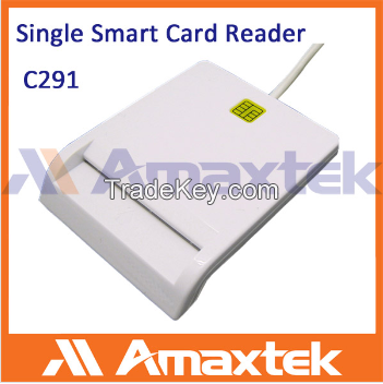 High quality usb magnetic card reader ISO 7816 smart card reader
