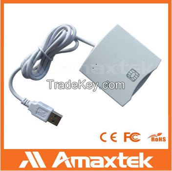 Factory directly supply high quality usb smart ic card reader OEM ISO 7816 usb card reader