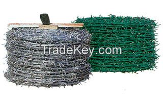 Galvanized-PVC Coated Barbed Wire