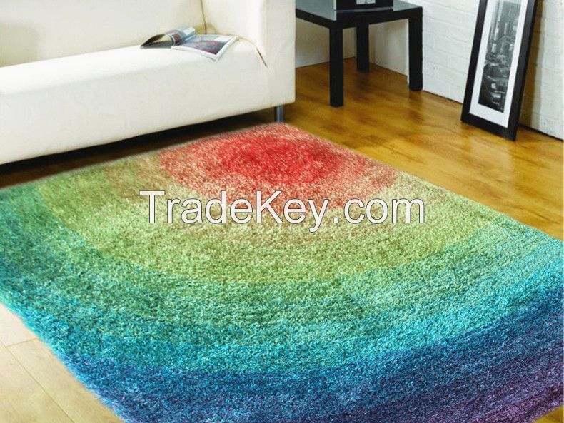 Christmas Decorative Contemporary Rainbow Floor rugs