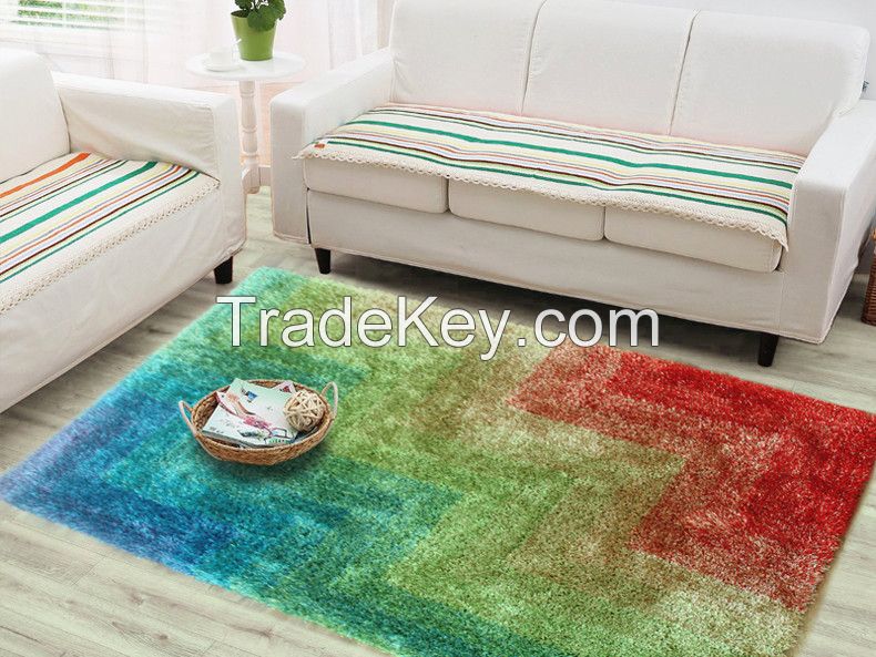 Christmas Decorative Contemporary Rainbow Floor rugs