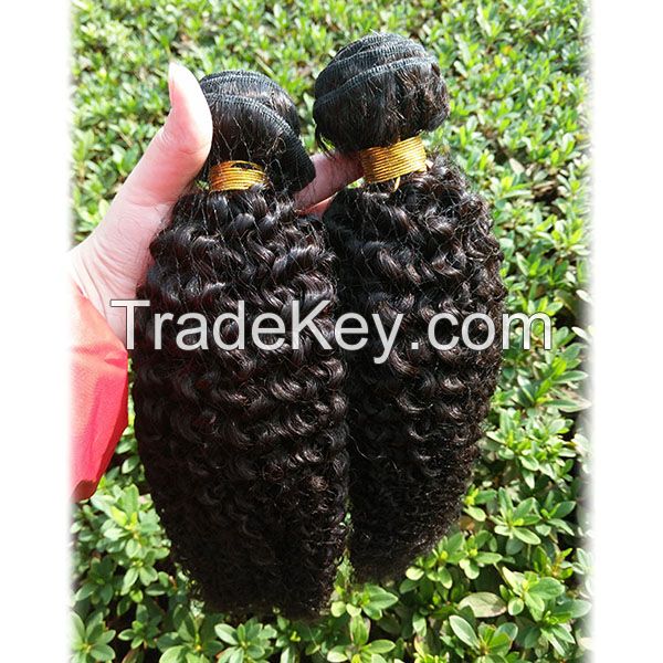 Wholesale Human Hair Weaves, No Tangle, No Shedding, Can be Dyed