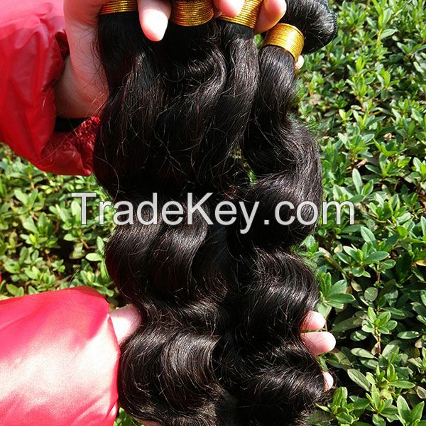 Wholesale Brazilian Human Hair Weaves, No Tangle, No Shedding,No Lice