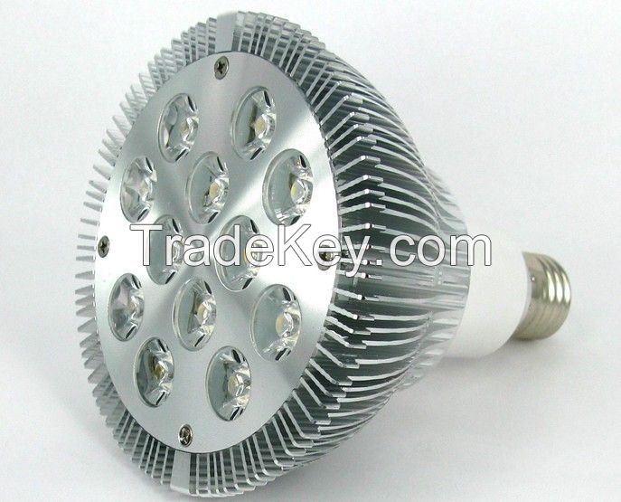 12W PAR38 LED Spotlight w/ B22/E27/E26 Base, Instead of 35W Efficient Light Bulb, IP22 or IP65, 3yrs Warranty