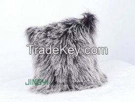 Sell Tibet Lamb Skin Cushion Cover