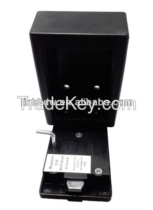 Wall-Mounted 4 Number Combination Key/Card Storage LockBox
