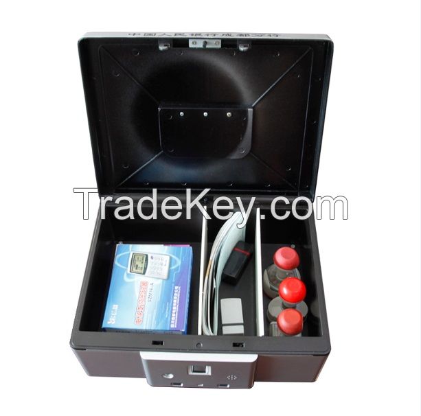 Manufacturer Biometric/fingerprint Aluminium alloy secret box  car safe gun/jewelry/precious mini portable safebox silver/golden