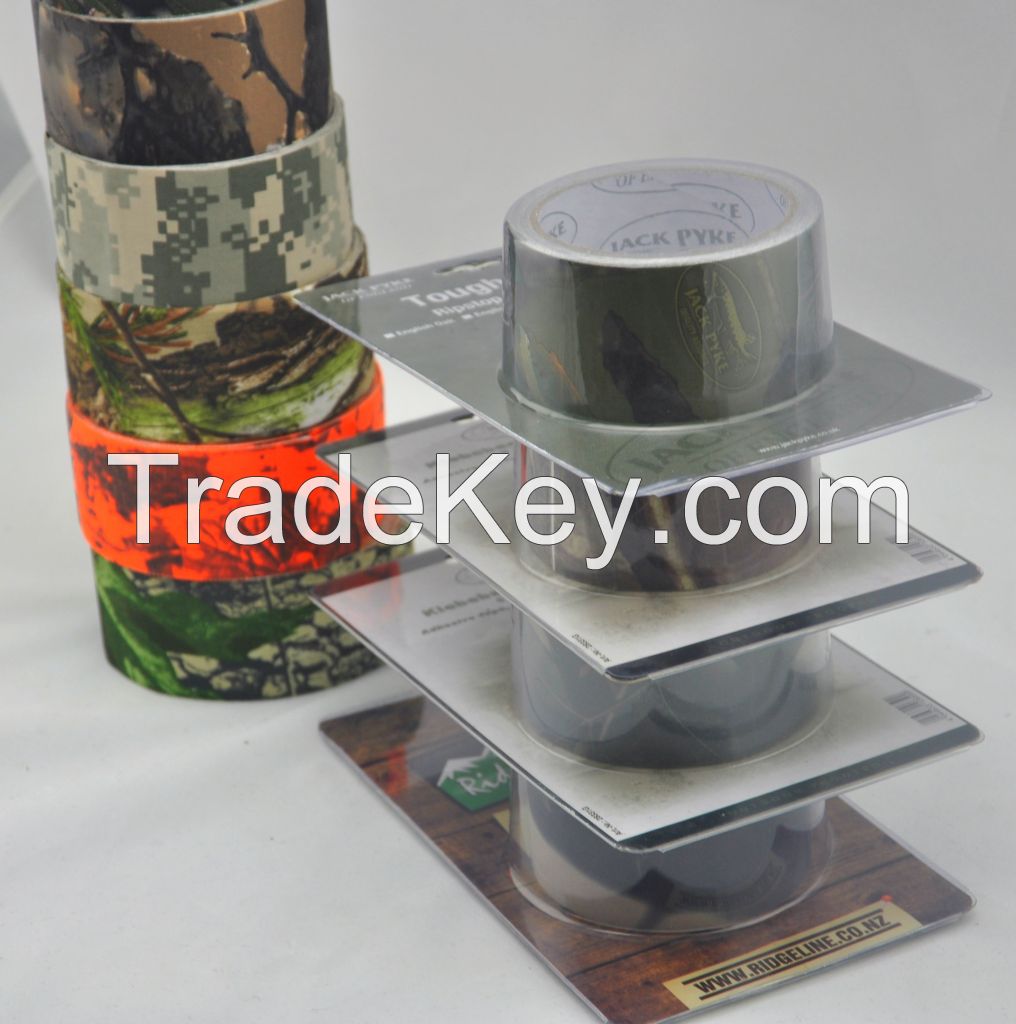 Cohesive camo tape for military outdoor use