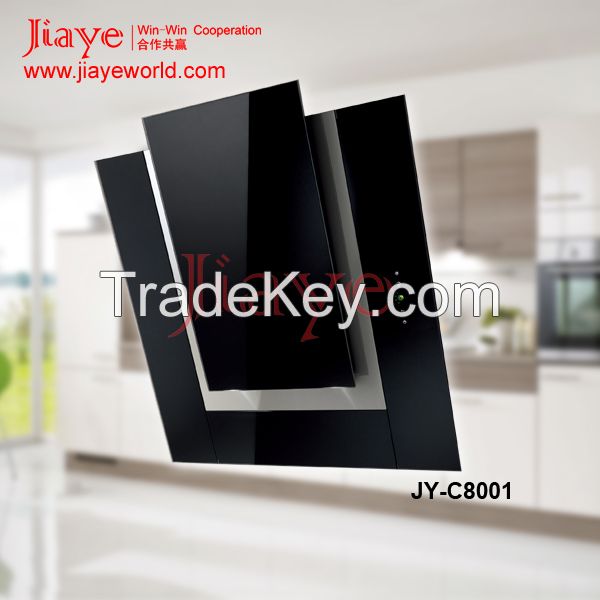 86cm Tempered glass hood with full copper motor kitchen hood JY-C8001