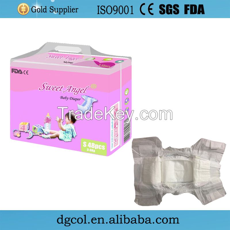 Disposable sleepy baby diaper