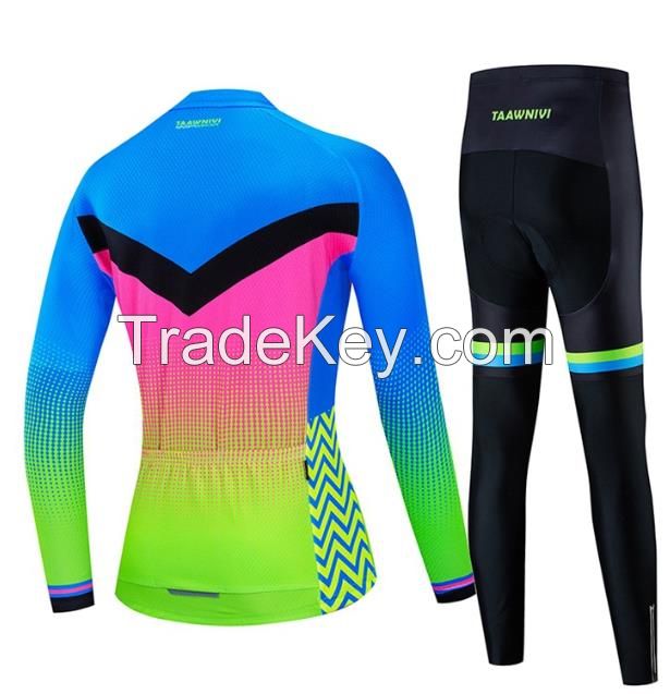 Women's cycling clothing manufacturer specializes in custom-made cycling clothing sets, customized high-quality cycling clothing