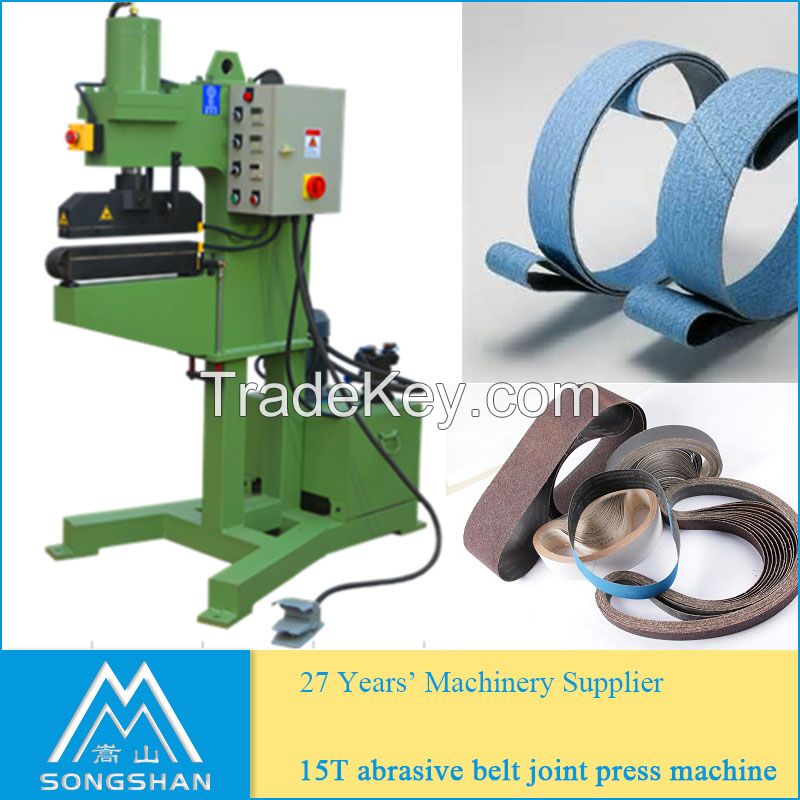 Wholes series machines for making abrasive belts