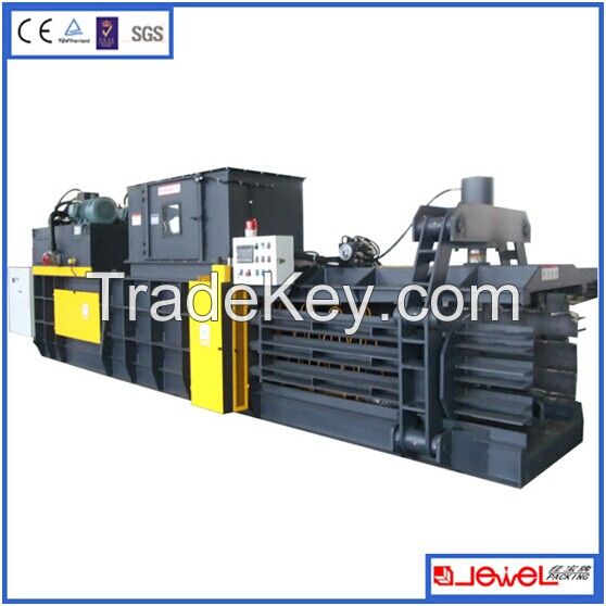 Horizontal full-automatic waste cardboard baling machine