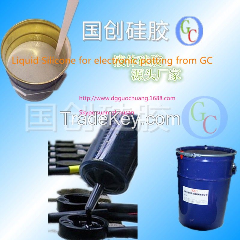 Liquid silicone for electronic potting  UL94V0 approval thermal conductive