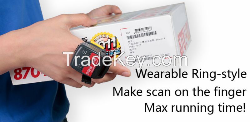 GS R1000BT 1D Laser Mini Bluetooth Barcode Scanner for picking sorting