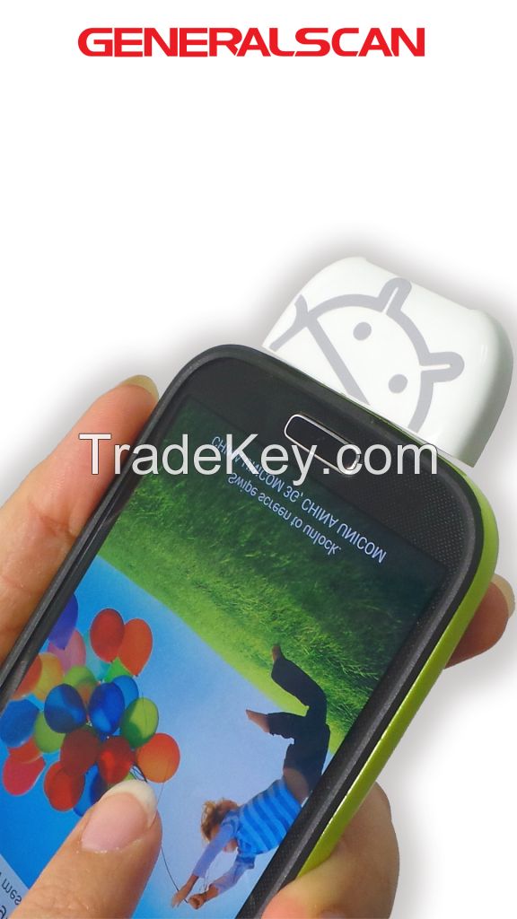ScanBuddy GS X3 Mini weightless Micro USB 1D Barcode Scanner for OTG Android Smart Phone and PC