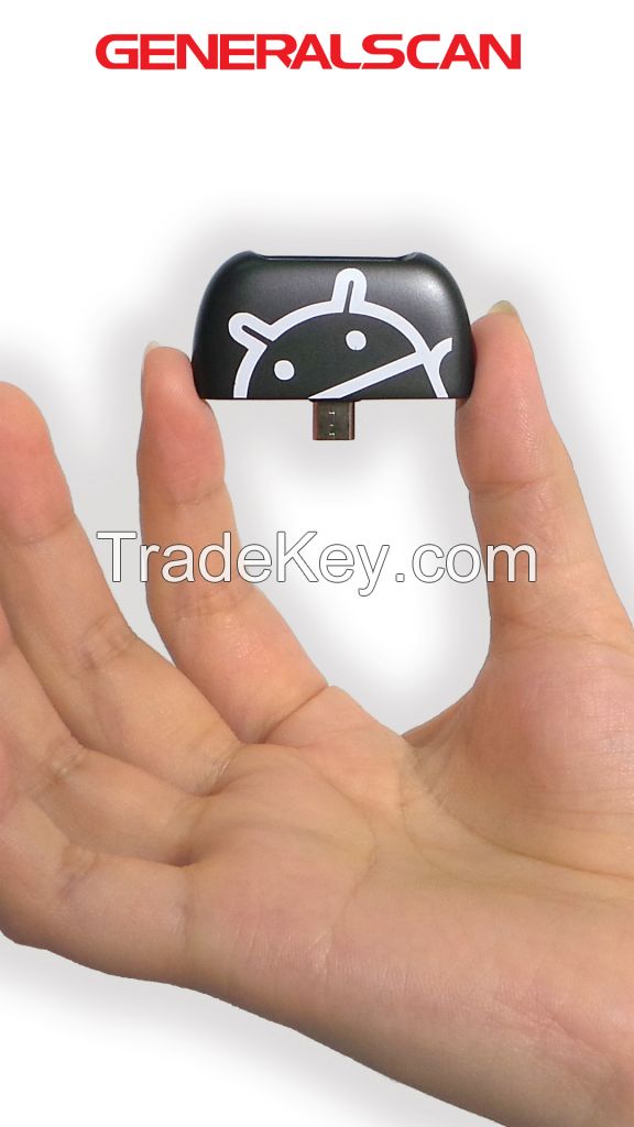 ScanBuddy GS X3 Mini weightless Micro USB 1D Barcode Scanner for OTG Android Smart Phone and PC