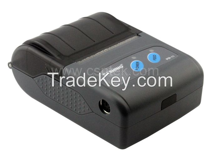 PTP-II 58mm mini portable bluetooth mobile thermal receipt printer support Android/IOS