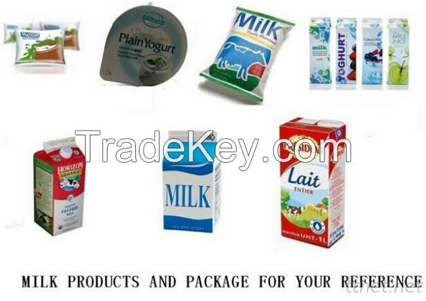 Complete UHT milk production line