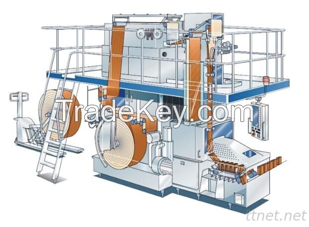 Aseptic brick shape carton filling machine