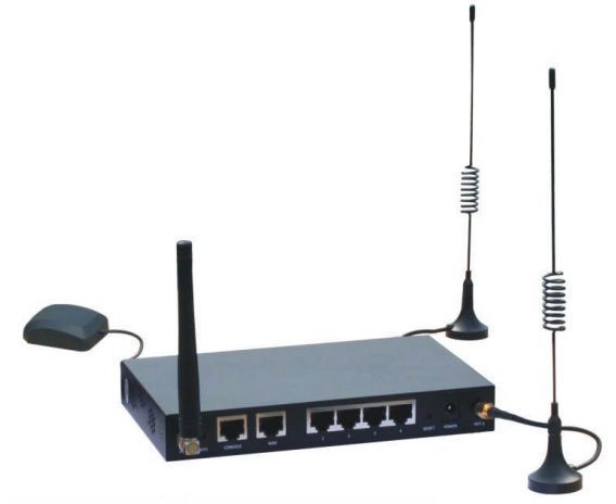 industrial cellular 3G 4G M2M VPN router
