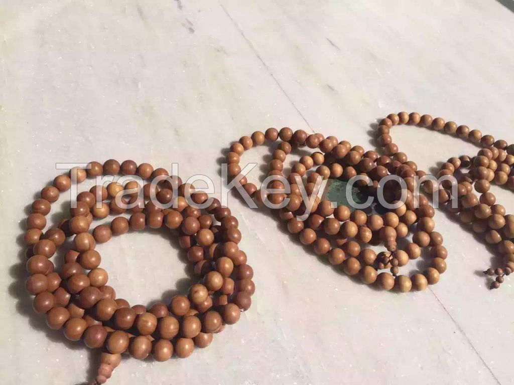 Sandalwood japa mala