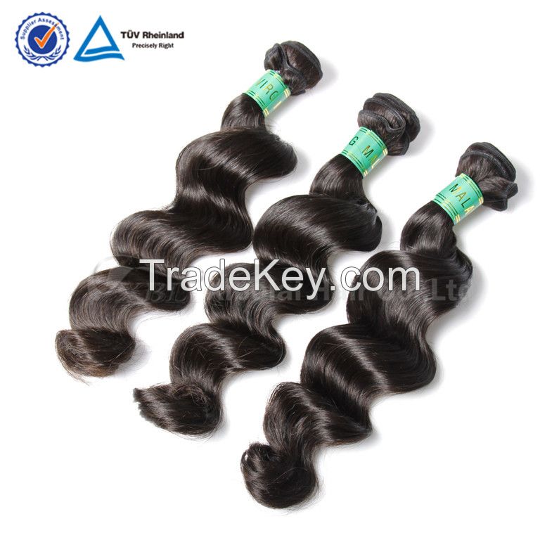 Cheap wholesale 7a virgin Malaysian loose wave remy hair