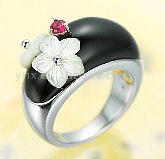 Silver Gem Ring Jewelry