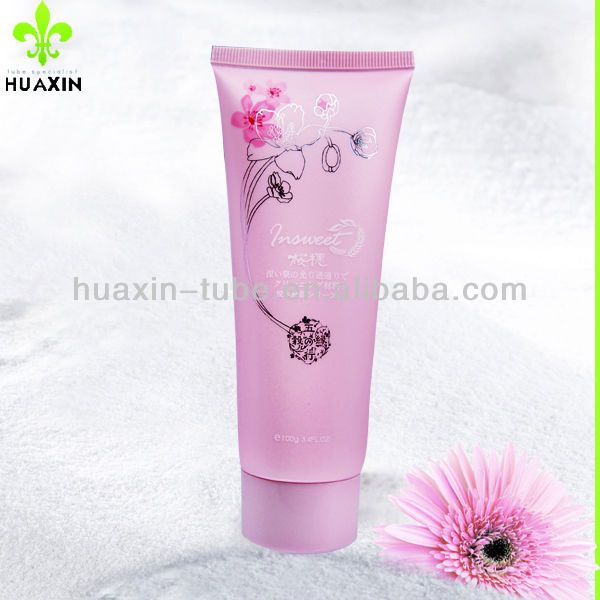Cosmetic tube packaging plastic tube for facial cream