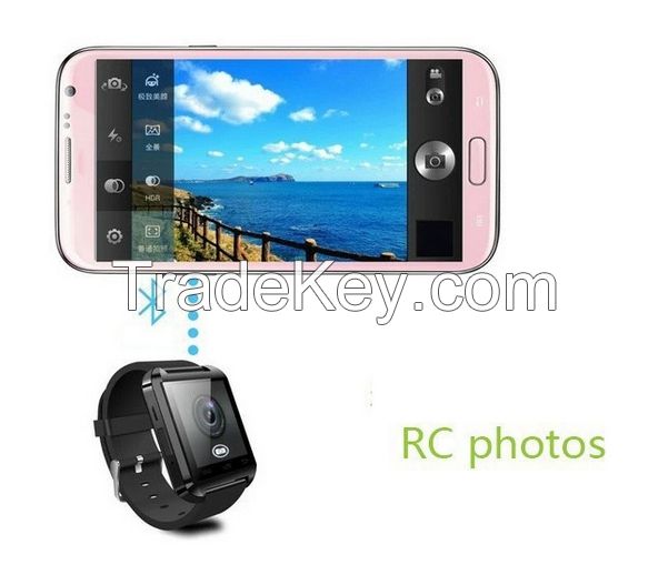 Smart Watch U8 U smart watch android Bluetooth 1.48" TFT LCD smartwatch for iPhone Samsung Smart phone freeshipping
